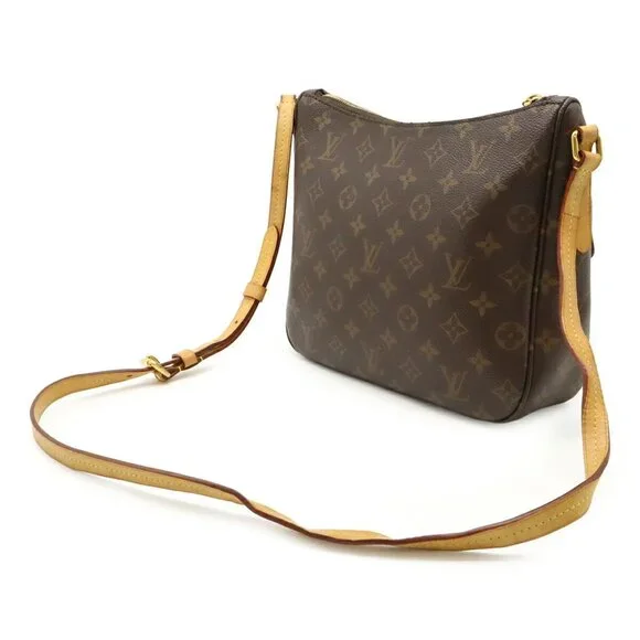 LOUIS VUITTON Brown Monogram Shoulder Bag - Picture 3 of 10
